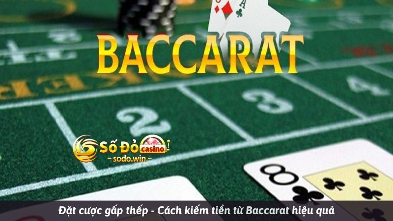 Đặt cược gấp thếp - Cách kiếm tiền từ Baccarat hiệu quả