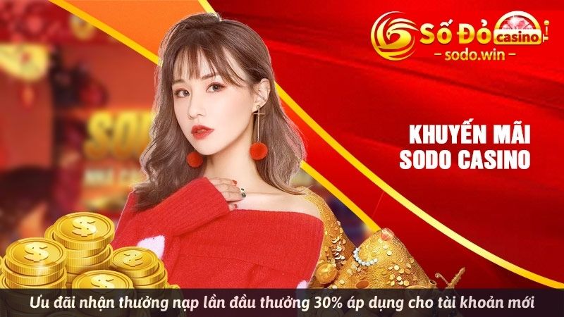 Ưu đãi nhận thưởng nạp lần đầu thưởng 30% áp dụng cho tài khoản mới